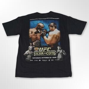 UFC 90 Silva vs Cote 2008 Event T-Shirt - Size Medium